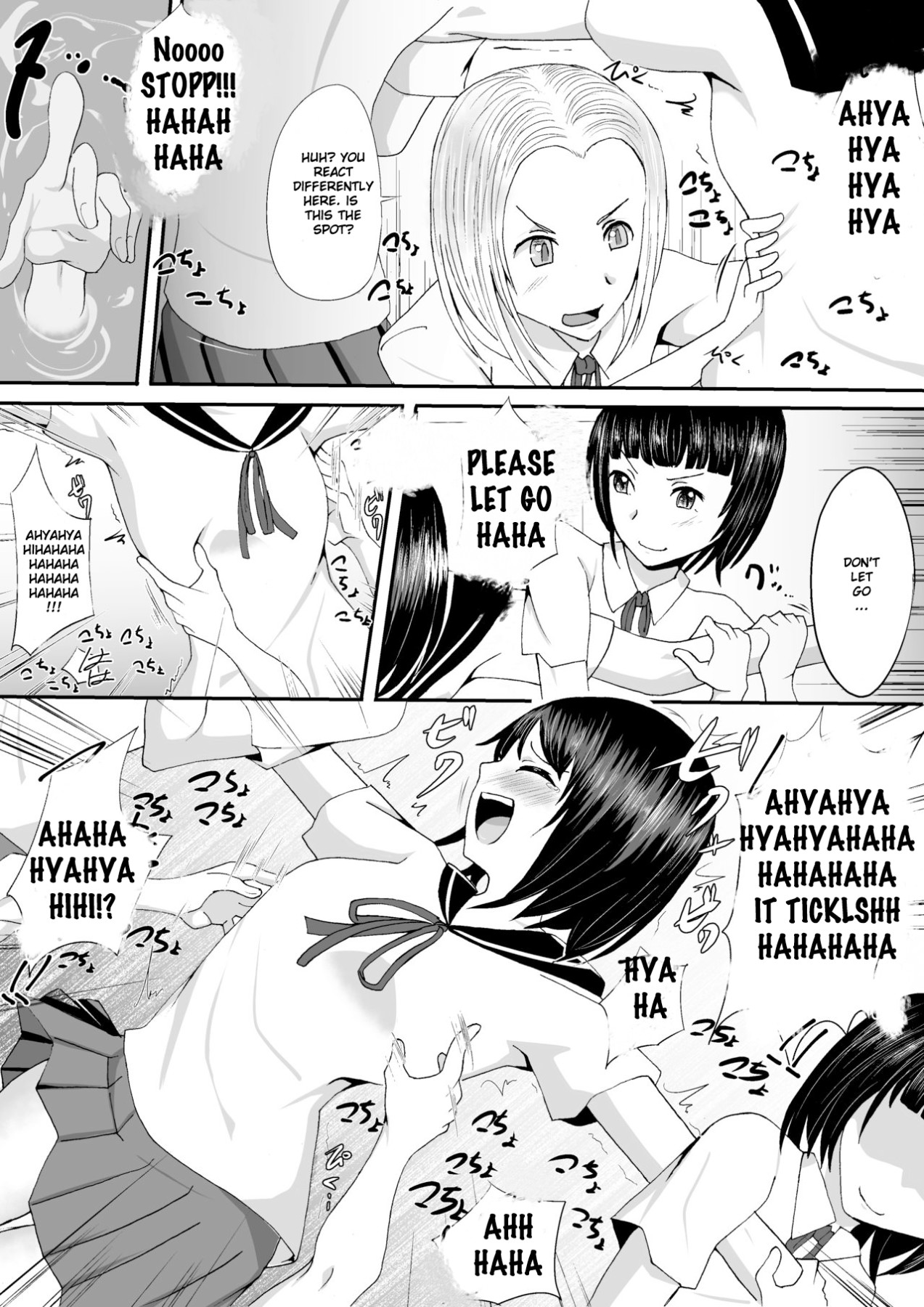 Hentai Manga Comic-The Swimsuit Girl's Ticklish Weapons-Read-10